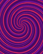 Vibrant Swirl Purple Pink Rug