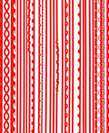Crimson Vertical Border Medley Rug
