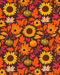 Autumn Harvest Sunflower Fig Botanical Rug