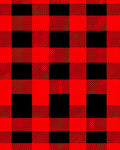 Classic Red Black Buffalo Check Rug