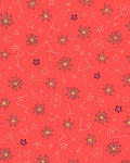 Coral Bloom Starry Night Scatter Rug