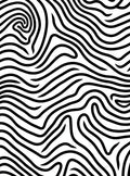 Bold Black And White Organic Stripes Rug