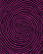 Vibrant Magenta Swirl Whirlpool Rug