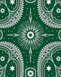 Emerald Forest Starburst Medallion Rug