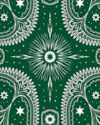 Emerald Forest Starburst Medallion Rug