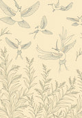 Golden Hummingbirds Among Foliage Rug