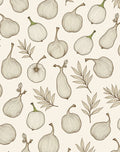 Botanical Outline Almond Cream Rug