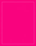 Vibrant Hot Pink Solid Rectangle Rug