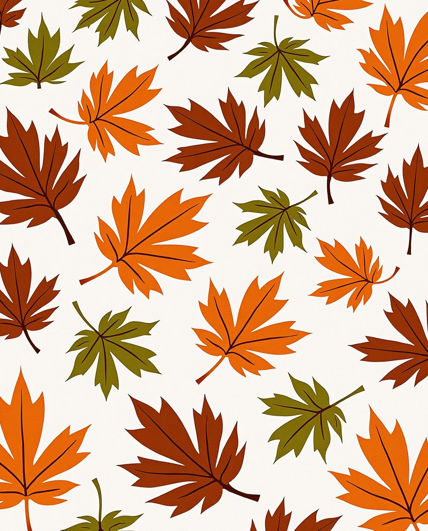 Autumn Maple Leaf Scatter Rug