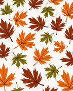 Autumn Maple Leaf Scatter Rug