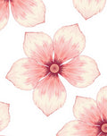 Soft Pink Blossom Garden Rug