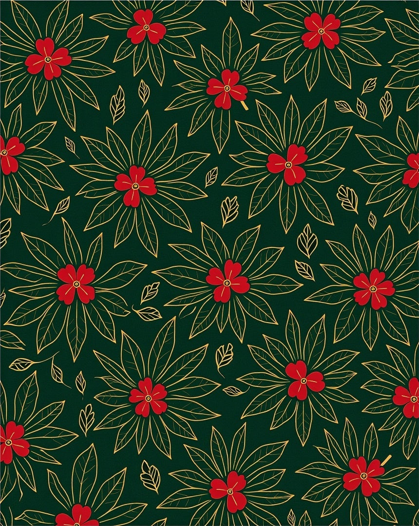 Crimson Bloom Botanical Radiance Rug