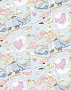 Dreamy Pastel Cloud Creatures Rug