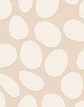 Natural Beige Organic Pebble Rug