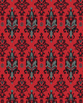 Crimson Tribal Face medallion Rug