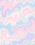 Pastel Swirl Marble Texture Rug