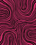 Bold Pink Black Swirl Rug