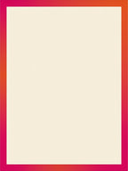 Crimson Pink Ombre Border Rug