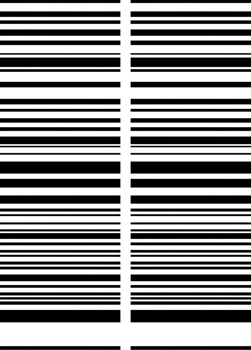 Classic Black White Striped Rug
