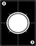Black and White Compass Starburst Rug