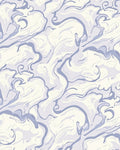 Pastel Swirl Abstract Marbling Rug