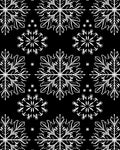Black White Floral Mandala Medallion Rug
