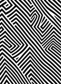 Black white geometric abstract lines Rug