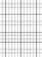 Subtle Gray Tartan Grid Rug