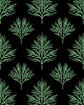 Mint Green Branch Cluster Repeat Rug