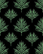 Mint Green Branch Cluster Repeat Rug