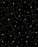 Cosmic Night Sky Constellation Rug