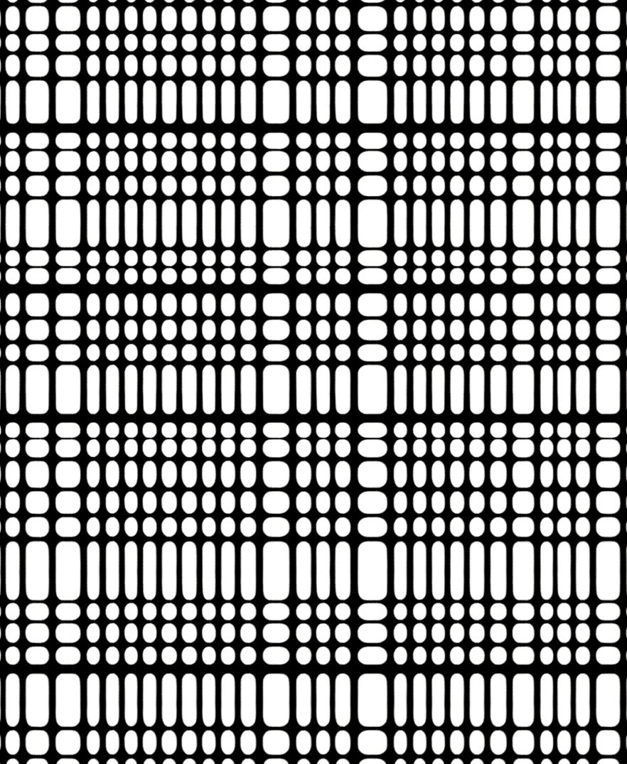 Monochromatic Linear Grid Fusion Rug