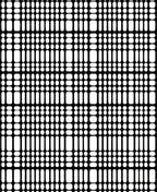 Monochromatic Linear Grid Fusion Rug