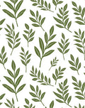 Tender Green Leaf Botanical Rapport Rug