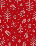 White Pine Holiday Ferns Rug