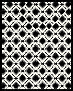 Black Diamond Tribal Geometric Rug