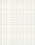 Minimalist Cream Grid Square Rug