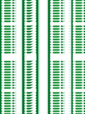 Emerald Green Vertical Stripe Geometric Rug