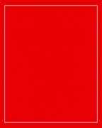 Vibrant Crimson Bordered Square Rug
