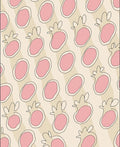 Pink Strawberry Candy Stripe Rug