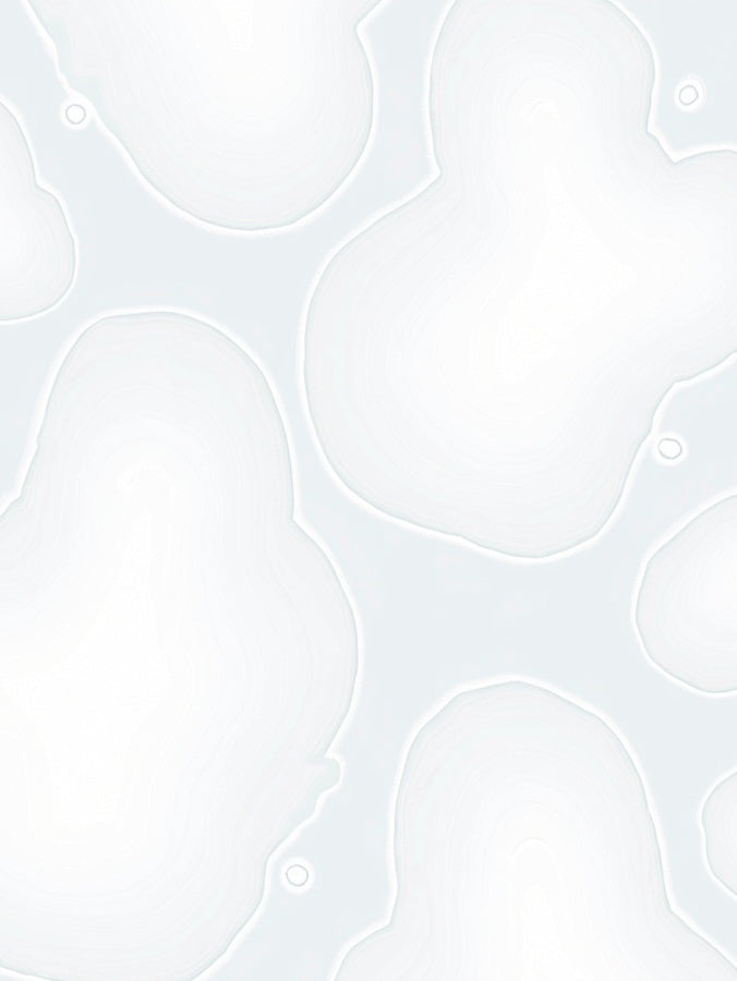 Soft White Organic Cloud Rug