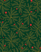 Evergreen Golden Pine Berry Rug