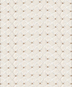 Cream Tufted Diamond Textured Rug