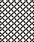Monochromatic Black White Geometric Lattice Rug