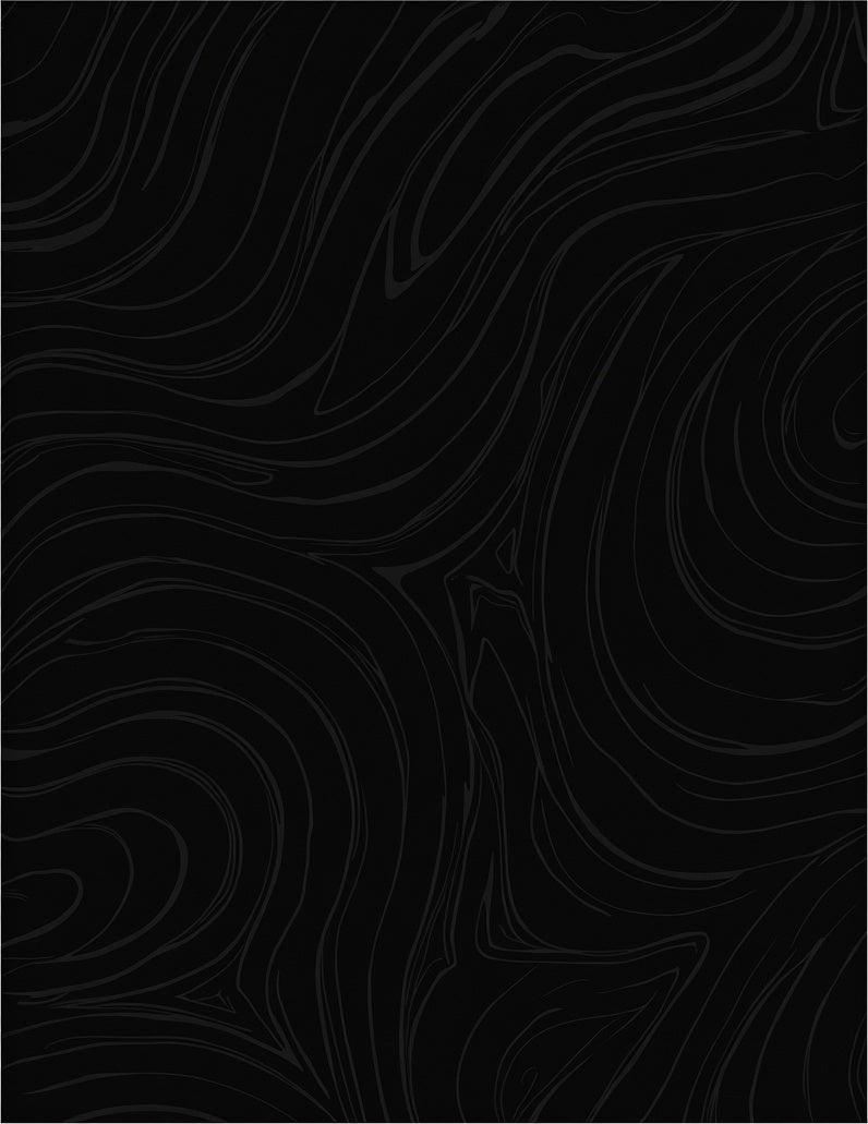 Dark Charcoal Swirl Abstract Rug