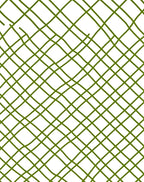 Green Scribbled Intersecting Lines Rug