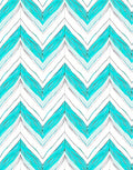Chevron Aqua Feather Lines Rug