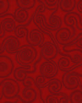 Crimson Swirl Flowing Lines Rug