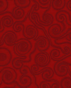 Crimson Swirl Flowing Lines Rug