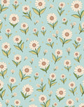Charming Daisy Meadow Sprinkled Dots Rug